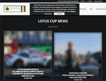 Tablet Screenshot of lotuscup.it